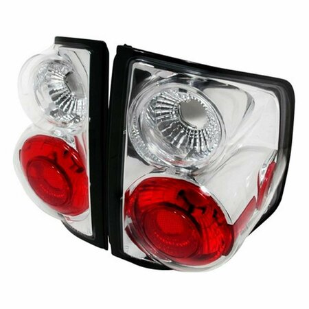 OVERTIME Altezza Tail Light for 94 to 01 Chevrolet S10, Chrome - 10 x 12 x 18 in. OV2654314